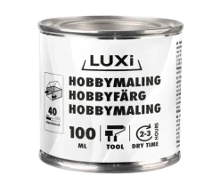 Hobbymaling^Luxi Hobbymaling 100 ml - Hvit