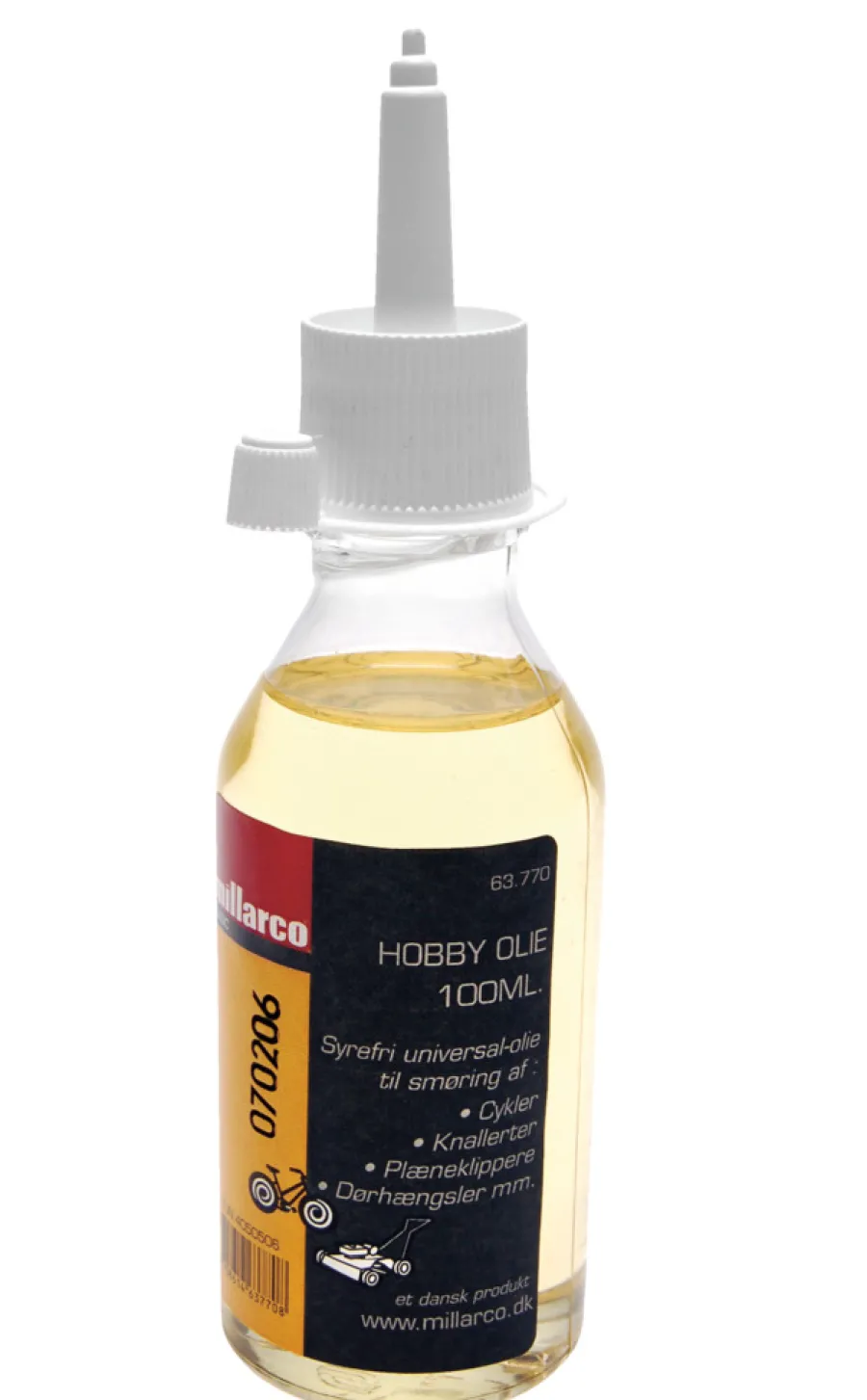 Øvrig Håndverktøy|Sykkeltilbehør^Millarco Hobbyolje syrefri 100 ml