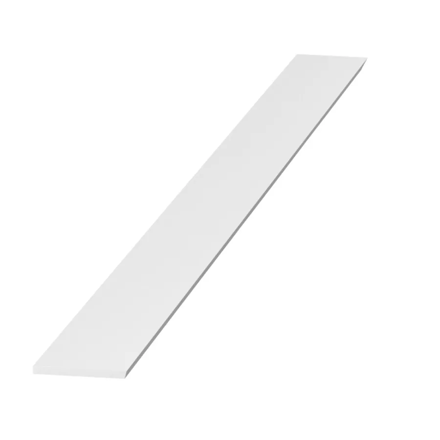 Hyller^Snapwall Hobbyplate hvit 18 x 300 x 2400 mm