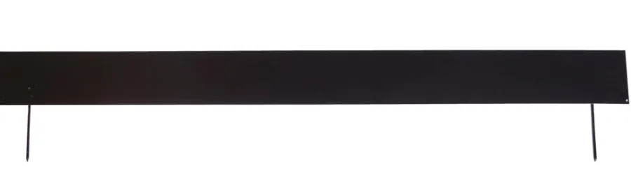 Bedkanter & Minigjerder^HORTUS bedkant svart med jordspyd L:110 cm