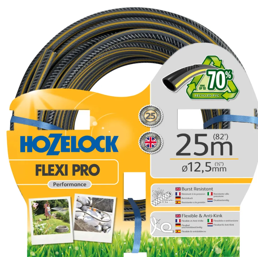 Hageslanger Og Tilbehør^Hozelock Flexi Pro hageslange 25 meter