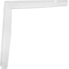Veggskinner & Hylleknekter^Home it Hyllebrakett T-profil 250 x 300 mm hvit