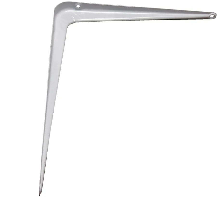 Veggskinner & Hylleknekter^Home it Hylleknekt lett 250 x 300 mm hvit