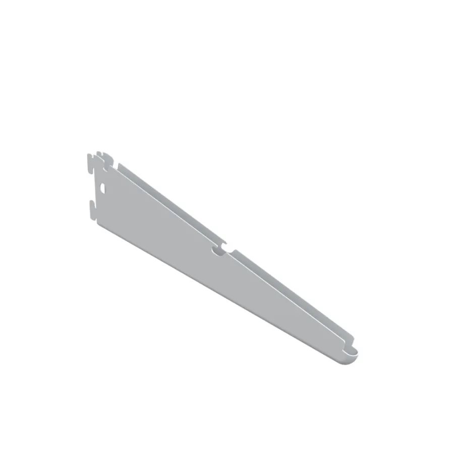 Garderobeinnredning^Integri Hylleknekt t/trådhylle 15 gr 320 mm - Hvit