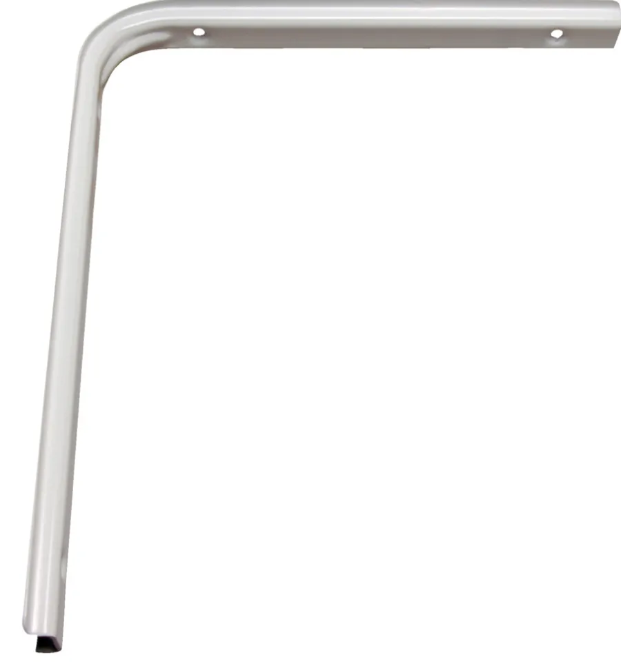 Veggskinner & Hylleknekter^Home it Hylleknekt U-profil 250 x 300 mm hvit
