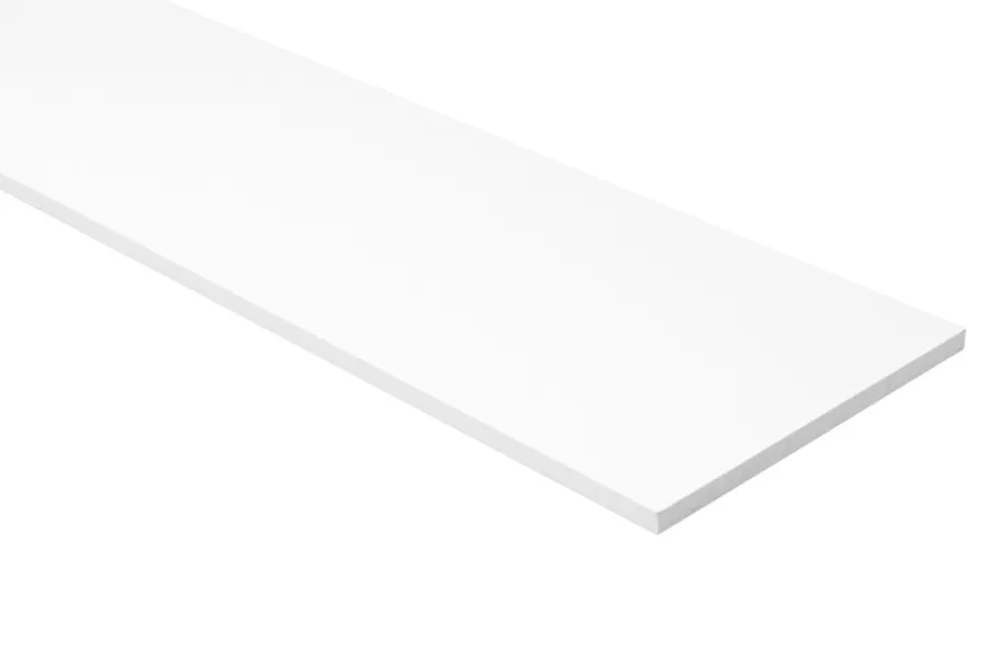 Hyller^Royal Hylle melamin hvit 16 mm x 30 x 100 cm