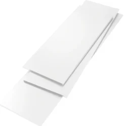 Hyller^Royal Hylle melamin hvit 16 mm x 30 x 100 cm