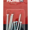 Veggskinner & Hylleknekter^Home it Hyllemonteringssett t/Rack-system hvit