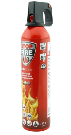 Røykvarslere & Brannslukkere^Ignite Nordic brannslukker skum 750 ml Rød