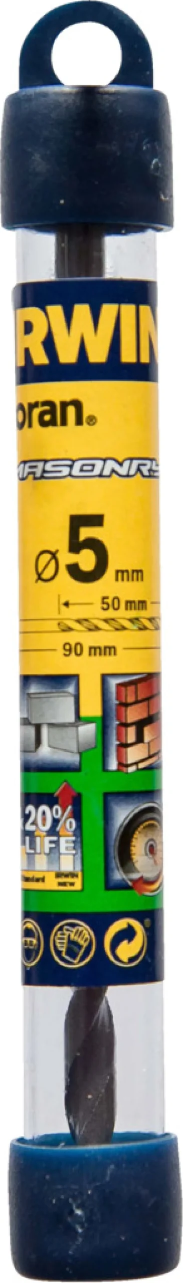 Bor & Bits^Irwin Masonry installasjonsbor 5 x 90 mm