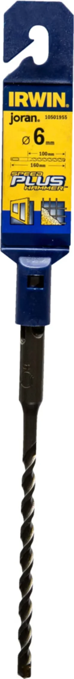 Bor & Bits^Irwin Speedhammer Plus hammerbor 6 x 160 mm