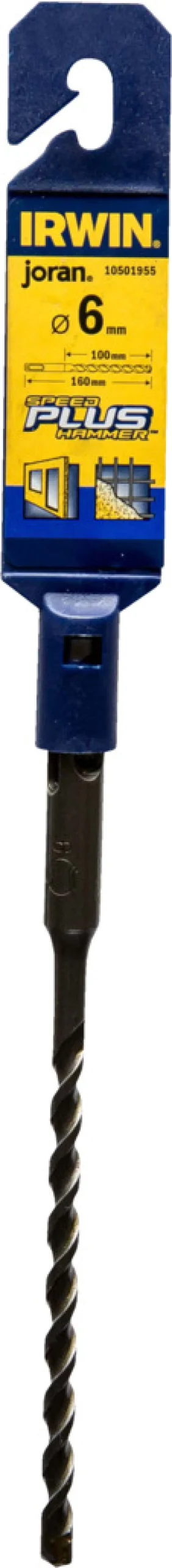 Bor & Bits^Irwin Speedhammer Plus hammerbor 6 x 160 mm