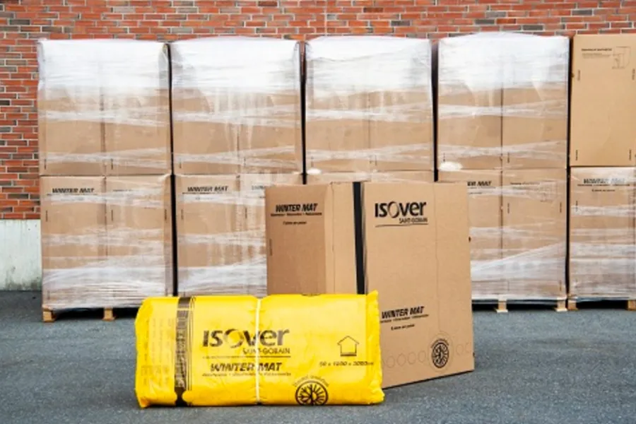 Isolasjon^Isover Saint-Gobain ISOVER vintermatte 300 x 120 x 5 cm