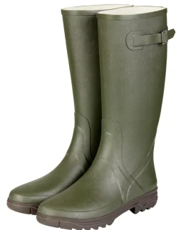 Tresko, Vernesko & Fottøy^ Jaktgummistøvler grønn herre str. 42