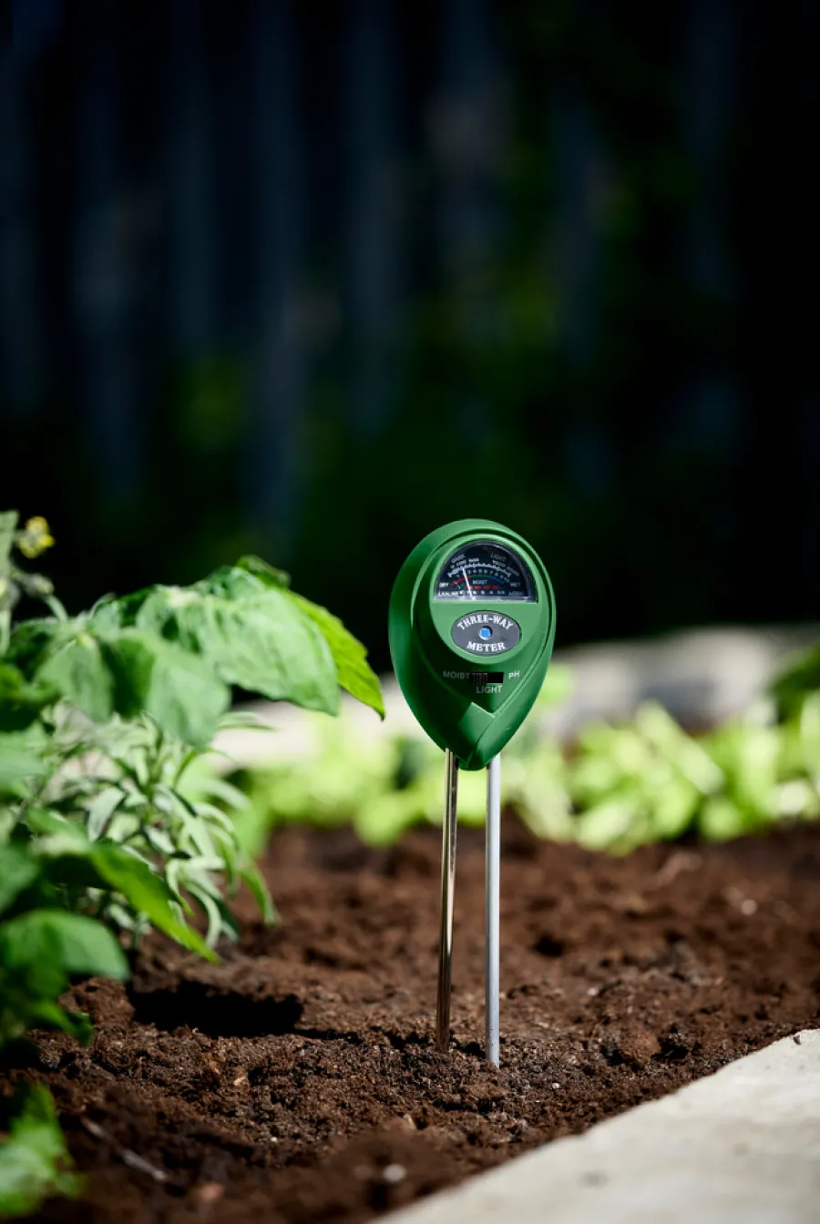 Måleverktøy|Øvrige Hageredskaper^Garden Jordmåler 3-i-1 - ®