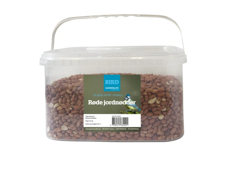 Fuglefrø & -Hus^Gardenlife Bird Jordnøtter 2,5 kg