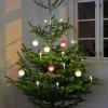 Juledekorasjoner^Stemning Juletrelys LED med klips 10 stk. H10,5 cm
