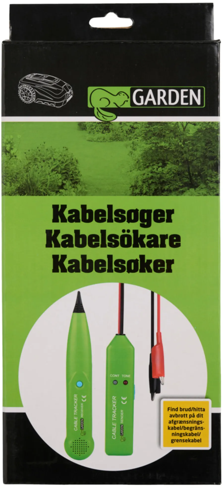 Robotgressklippere^Garden Kabeltester til grenseledning -