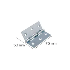 Grep & Hengsler^Home it Kanthengsel 75 x 50 mm - 2 stk.