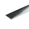 Profillister^ Kantlist flat sølv - 2 x 15 mm x 1 meter