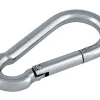 Kjettinger & Vaiere^Home it Karabinkrok 8 x 80 mm - 2 stk