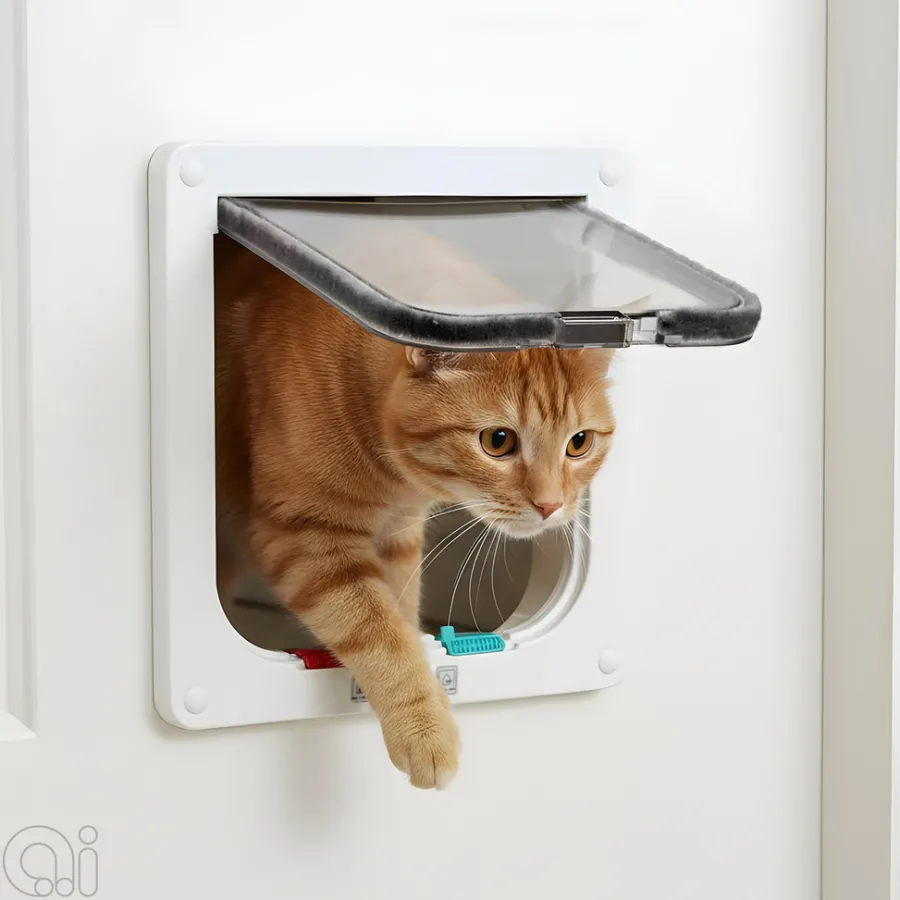 Hunde- Og Katteartikler^Petzone Katteluke 19 x 19,8 cm