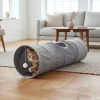 Hunde- Og Katteartikler^Petzone Kattetunnel grå Ø25 × 90 cm