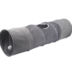 Hunde- Og Katteartikler^Petzone Kattetunnel grå Ø25 × 90 cm