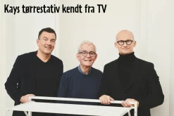 Tørkestativer^Kay vegghengt tørkestativ 100 x 61 x 68 cm - svart