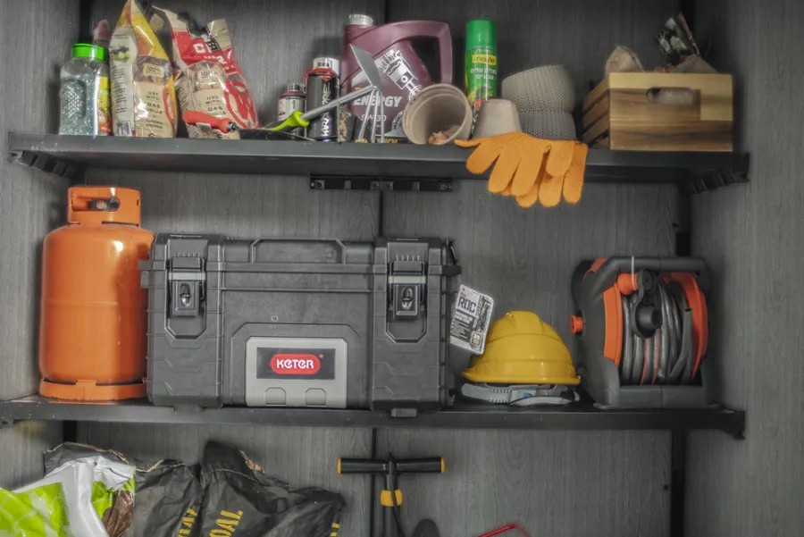 Redskapsboder^Keter oppbevaringsbod Cortina Alto