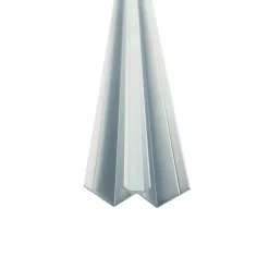 Kjøkkenplater^Kitchenline innvendig hjørnelist 600 mm Alu Aluminium