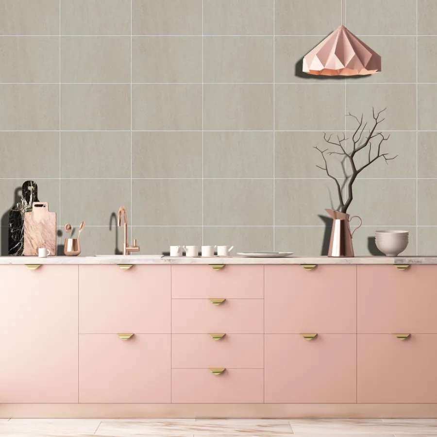 Kjøkkenplater^Kitchenline Kjøkkenplate 610 x 610 mm Sandstone Kerra