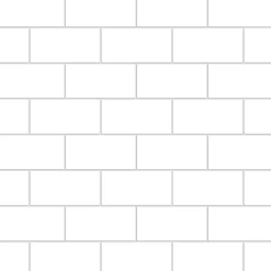 Kjøkkenplater^Kitchenline Kjøkkenplate 610 x 610 mm White Brick