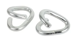 Kjettinger & Vaiere^Home it Kjettingskjøt 4 mm elforsinket 2-pk.