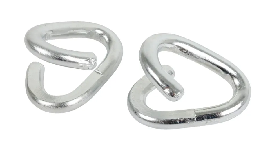 Kjettinger & Vaiere^Home it Kjettingskjøt 4 mm elforsinket 2-pk.