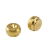 Messing^ Klemring plugger 10 mm 2 stk.