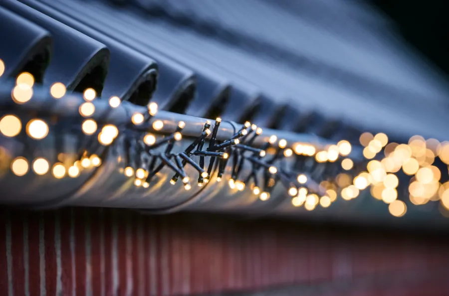 Dekorativ Belysning - Utendørs^Stemning Klyngelys lyskjede 192 LED-pærer 4 meter