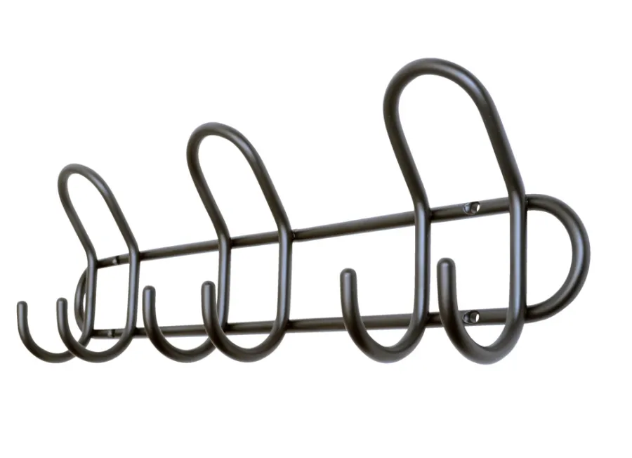 Knagger & Knaggrekker^Home it Knaggrekke P-3 svart 40 cm