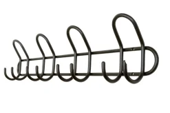 Knagger & Knaggrekker^Home it Knaggrekke P-4 svart 54,5 cm