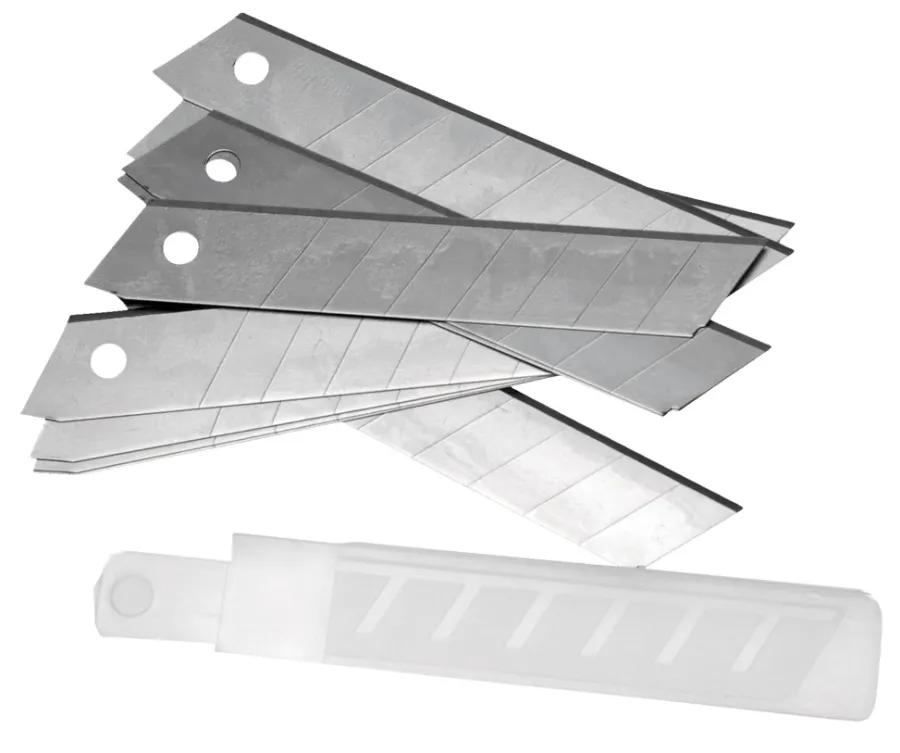 Filer & Hobbykniver^Millarco Knivblad 18 mm - 10 pk