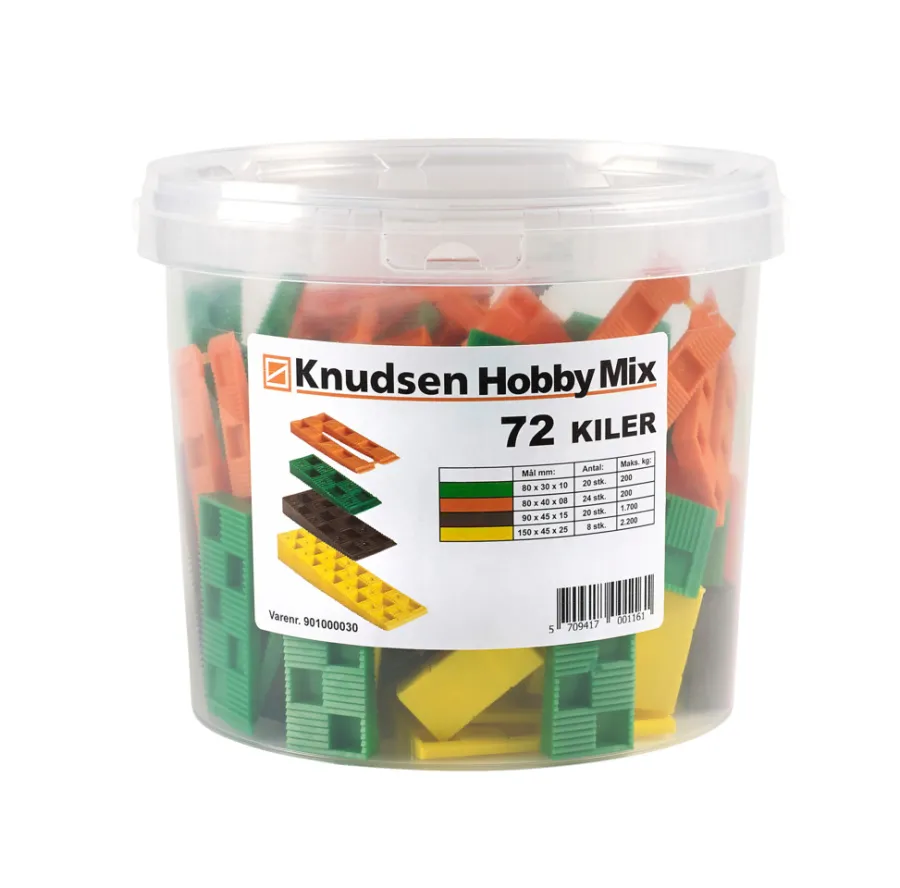 Kiler^Knudsen Kilen kiler - 72 stk