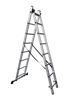 Stiger^Silkeborg Stigefabrik Kombistige i aluminium - 3,4 meter
