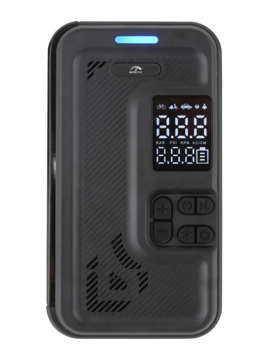 Kompressor|Biltilbehør^Autozone Kompressor akku 2000 mAh -