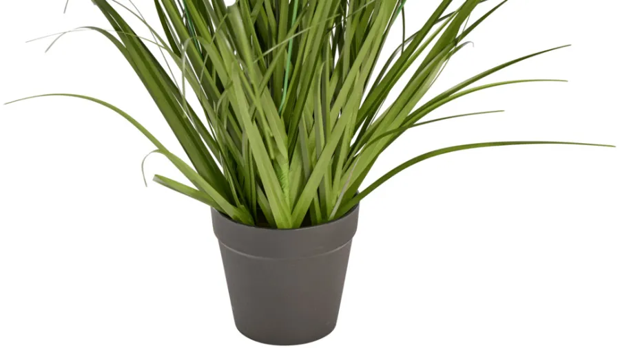 Kunstige Planter^ Kunstgress med margerittblomster 50 cm