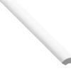 Lister^Hornbaek Kvartstafflist plast hvit – 10 x 10 x 3000 mm