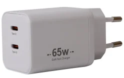 Kabler & Adaptere^PhoneFood Lader 65 W 2 x USB-C