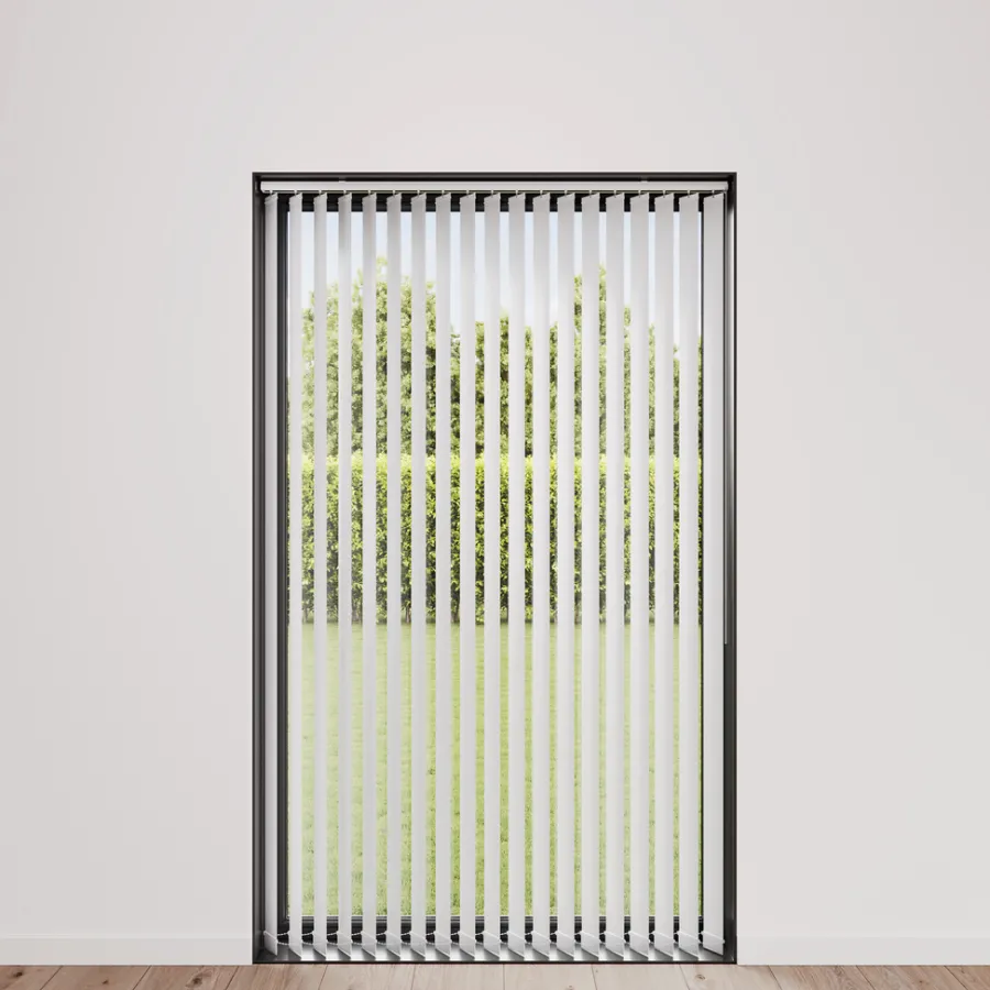 Lamellgardiner^ Lamellgardin 150 x 250 cm Hvit