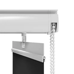 Lamellgardiner^ Lamellgardin 150 x 250 cm Svart