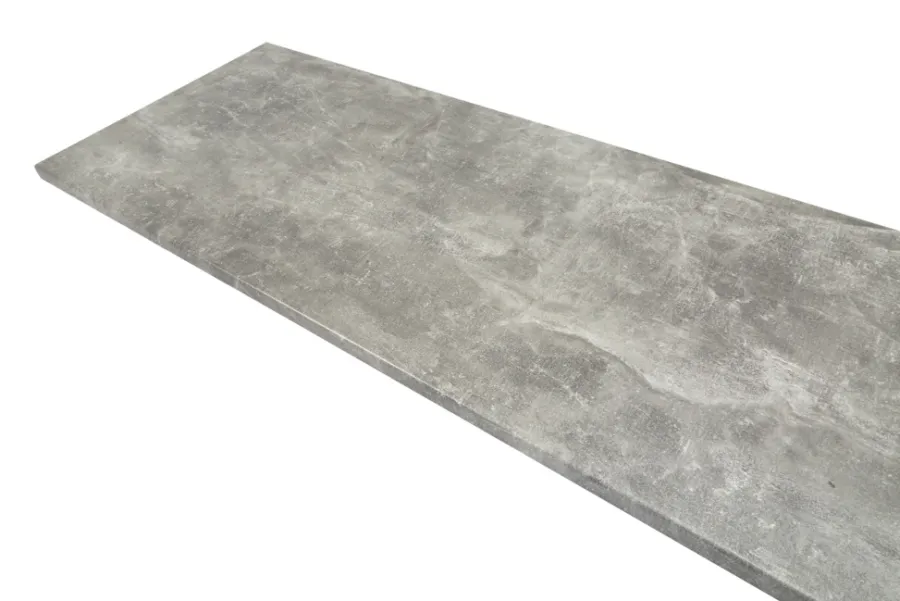 Benkeplater^ Laminatbenkeplate betong 28 mm x 63,5 x 300 cm