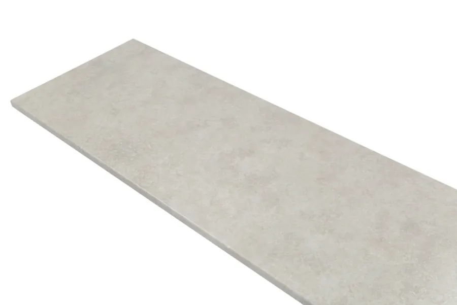 Benkeplater^ Laminatbenkeplate lys betong 28 x 610 x 3000 mm